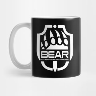 Escape From Tarkov BEAR white little logo Mug